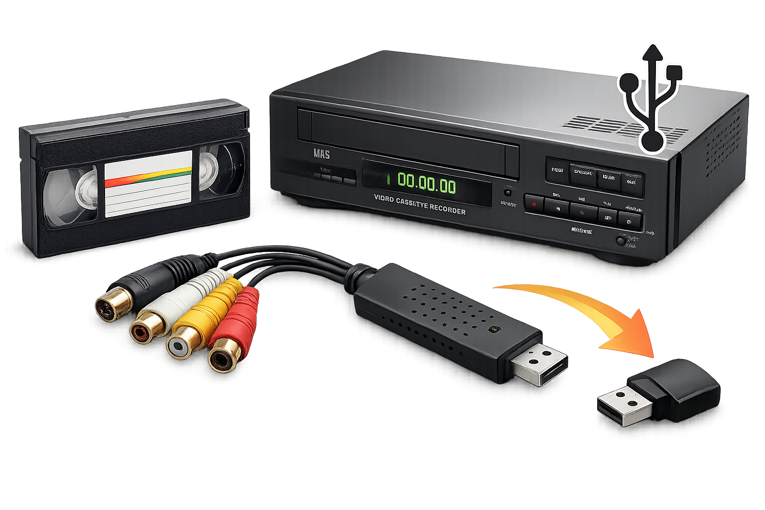 VCR to USB
